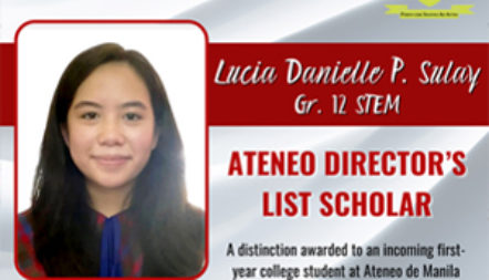 Congratulations! Lucia Danielle P. Sulay