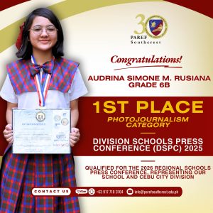 Congratulations, Audrina Rusiana!