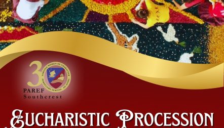 30th Anniversary Eucharistic Procession Invitation