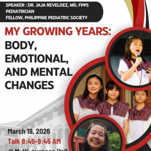 My Growing Years: Body, Emotional, and Mental Changes