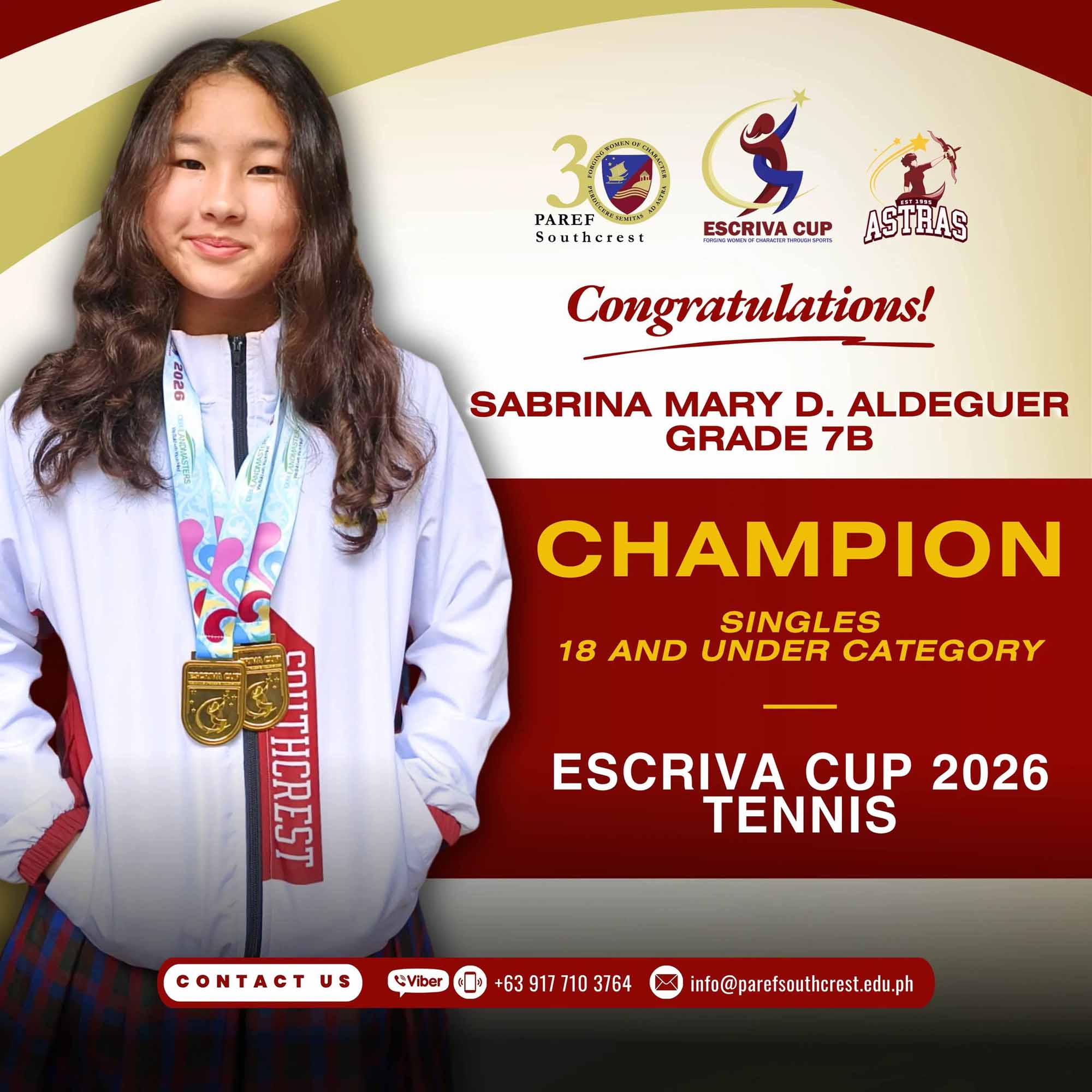 1 Escriva Cup