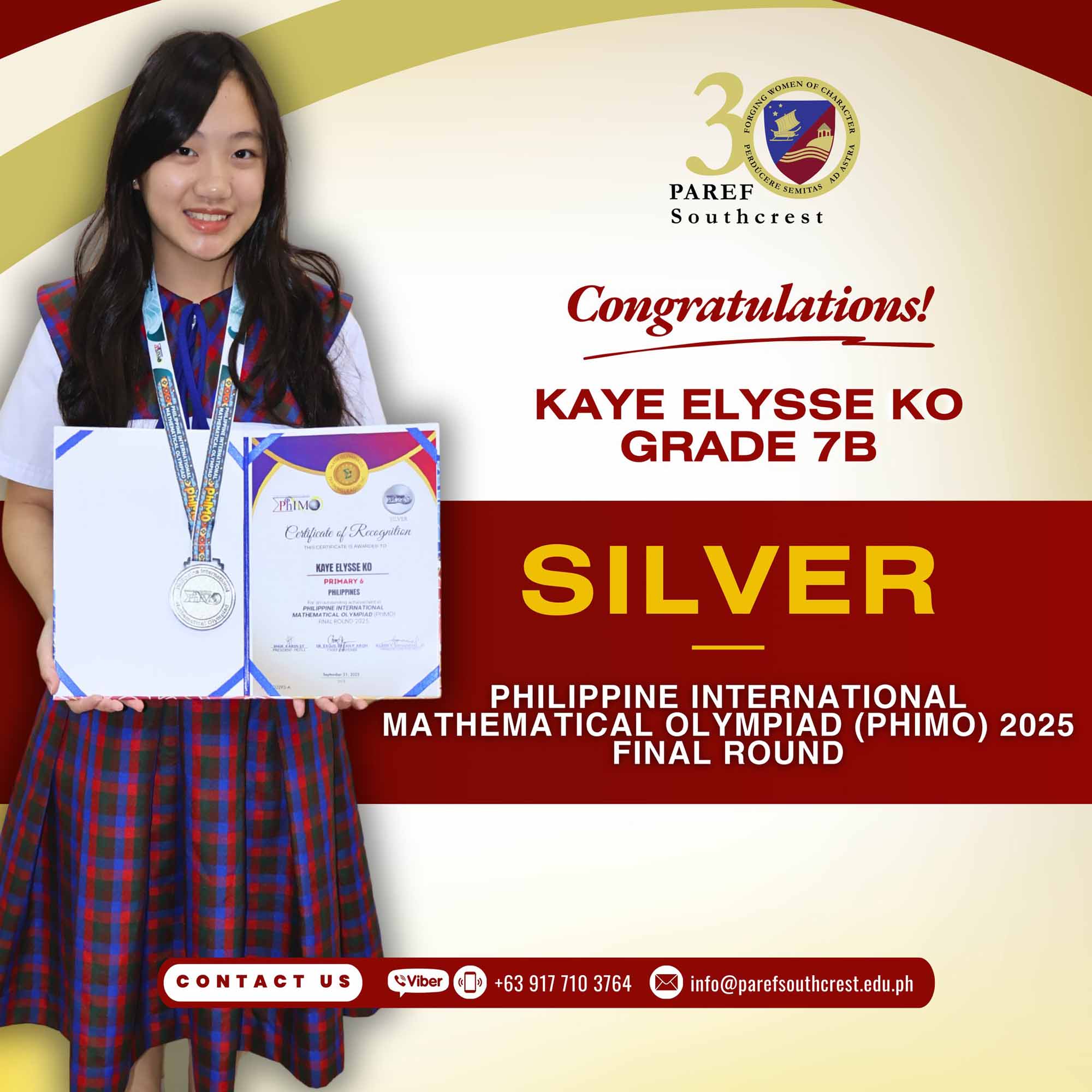 2 Highschool Awardees