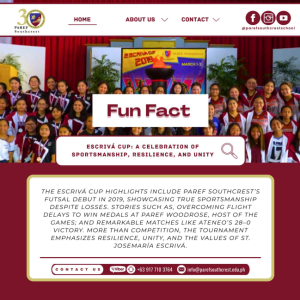 PAREF Southcrest Fun Fact Project