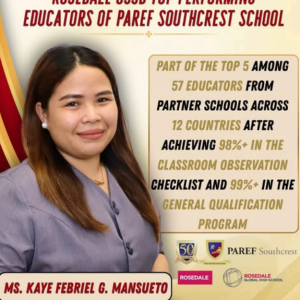 Excellence in Education!
