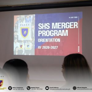 #TodayAtPAREFSouthcrest: Senior High School Merger Orientation!