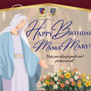 Happy Birthday, Mama Mary! 💙💐